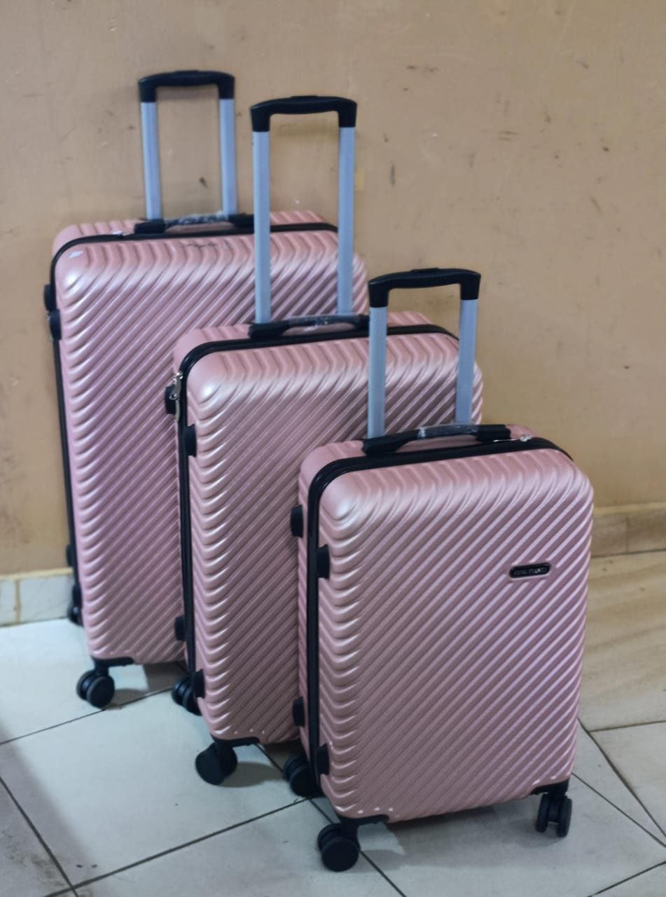 3 in 1 fibre suitcase