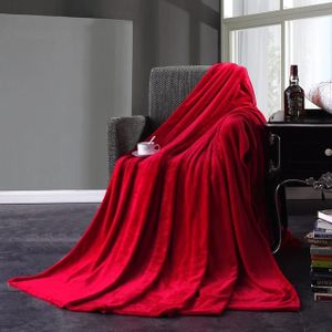 Fleece cozy warm throw blanket