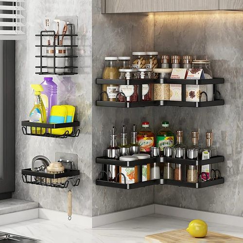 Bathroom caddy corner