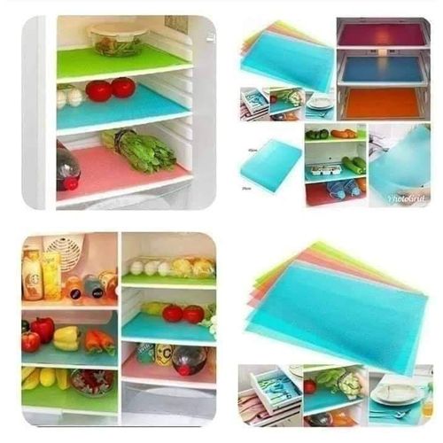 Durable 4PCS PVC Fridge Mats
