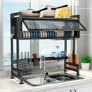 Mirror over the sink dishrack