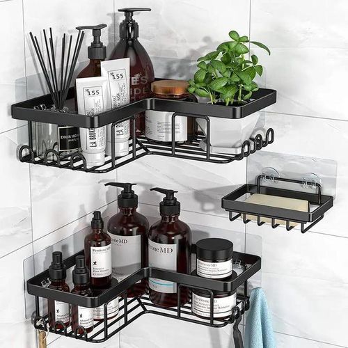 Bathroom caddy corner