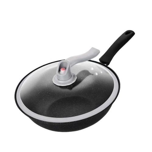 Nonstick Wok pan with lid