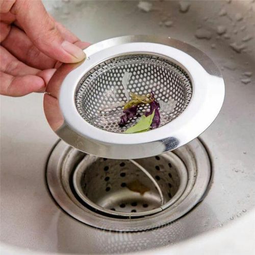 Stainles steel sink strainer