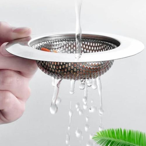 Stainles steel sink strainer