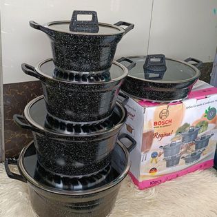 10pc Granite cookware