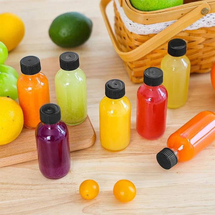 Ginger shot bottles
