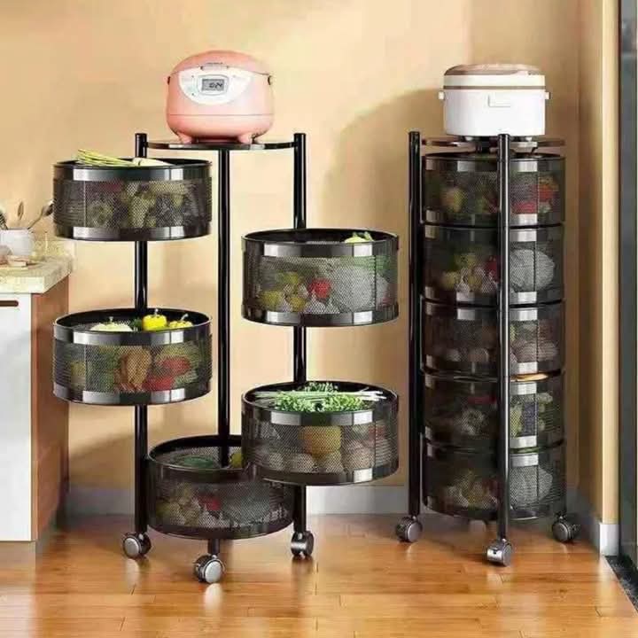 Round fruit rack