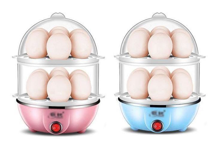 Double layer Egg boiler/poacher