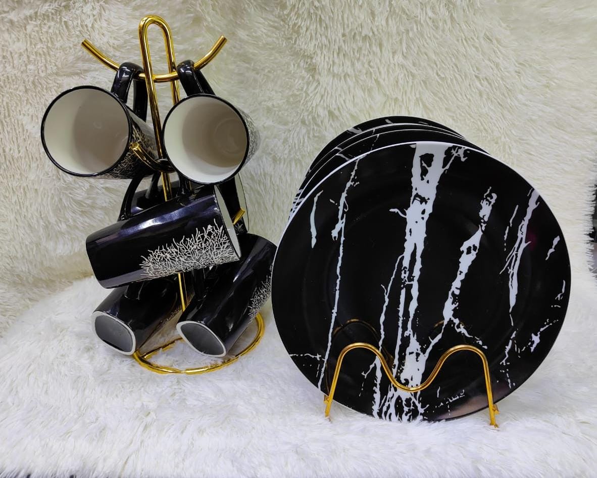 Plate And Mugs set #001