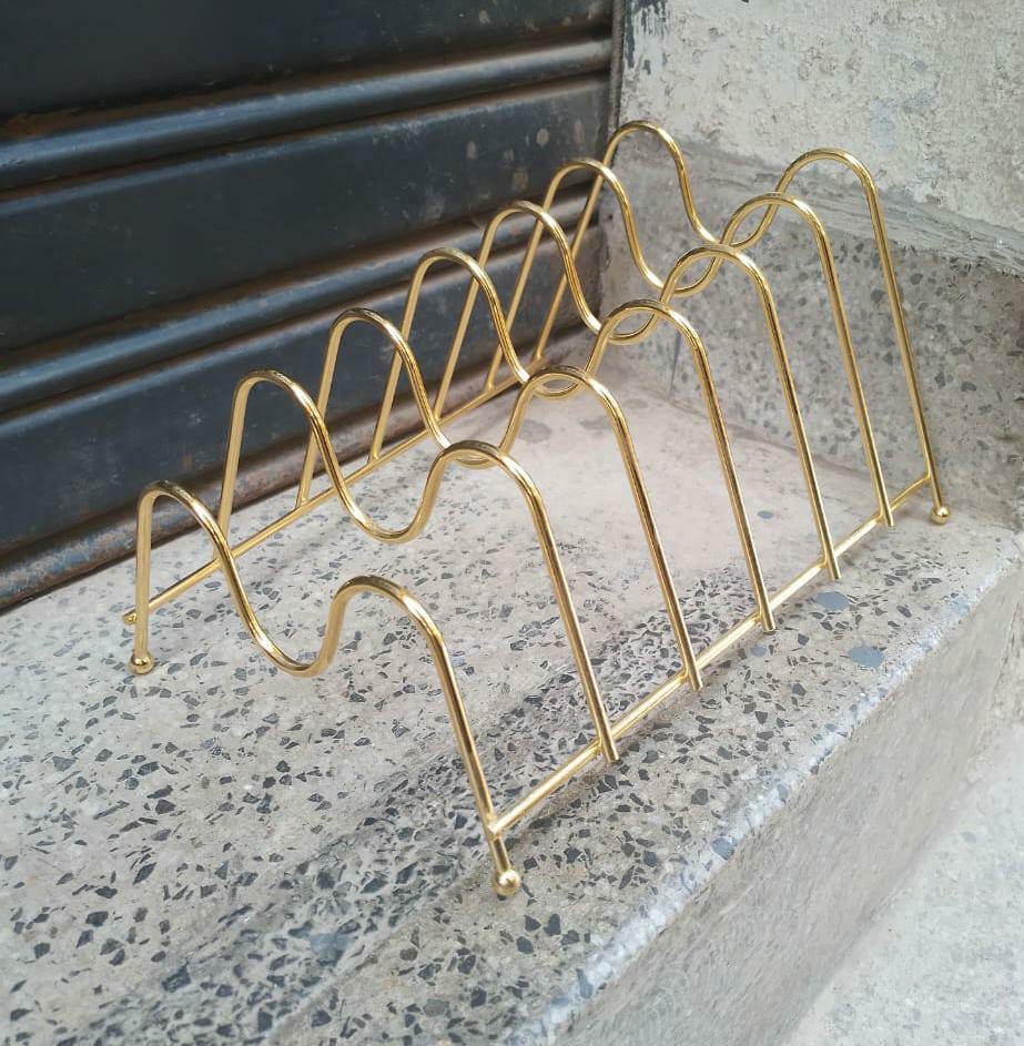 Gold plate holder