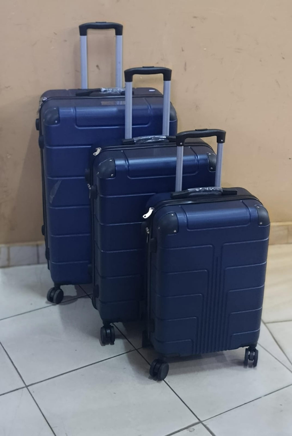 3 in 1 Luxurious fiber suitcase