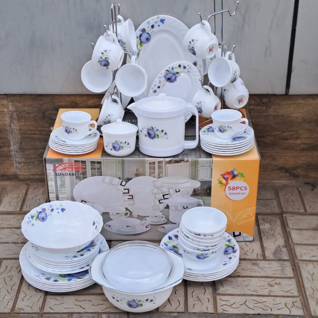 58pcs dinnerset #002