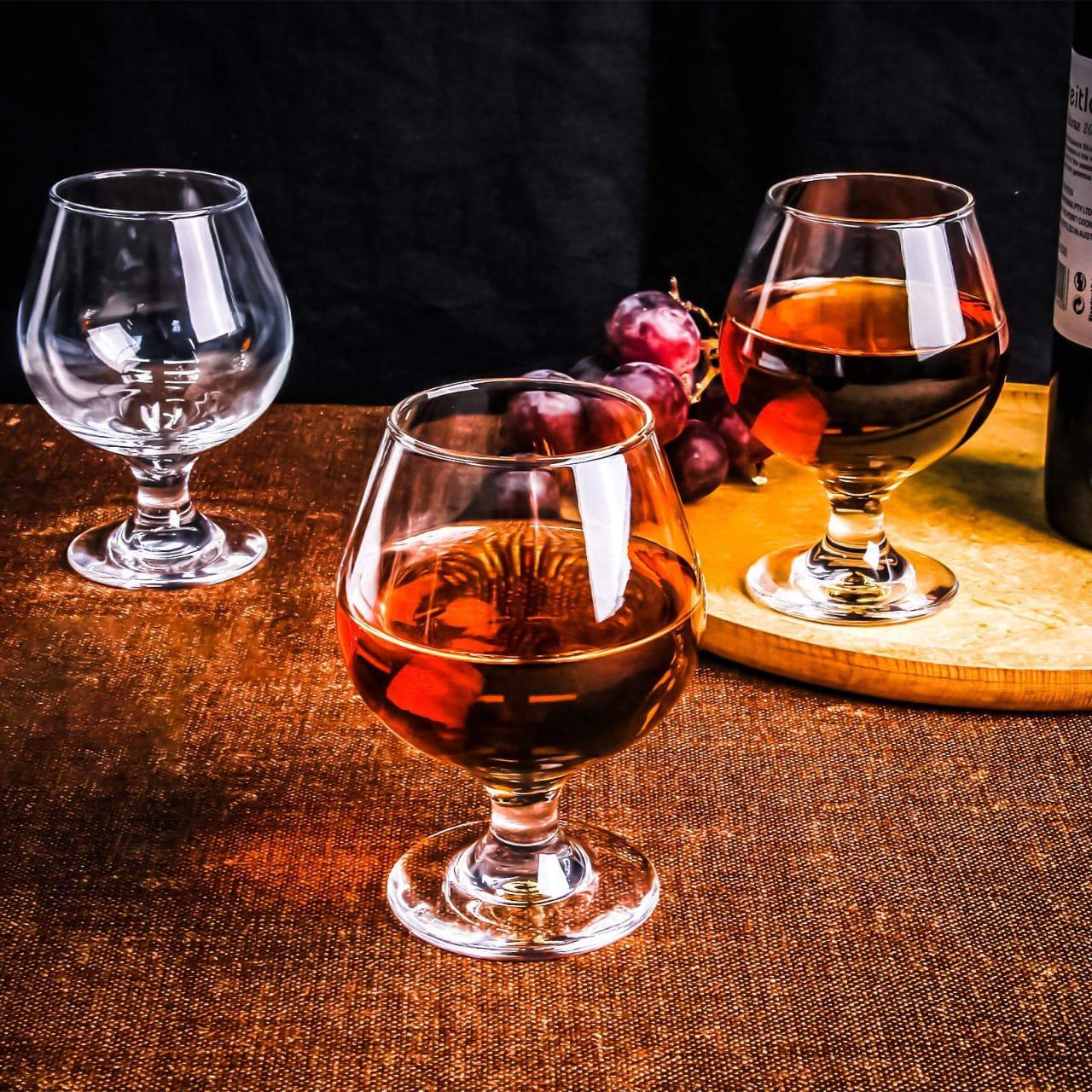Short glasses set of 6