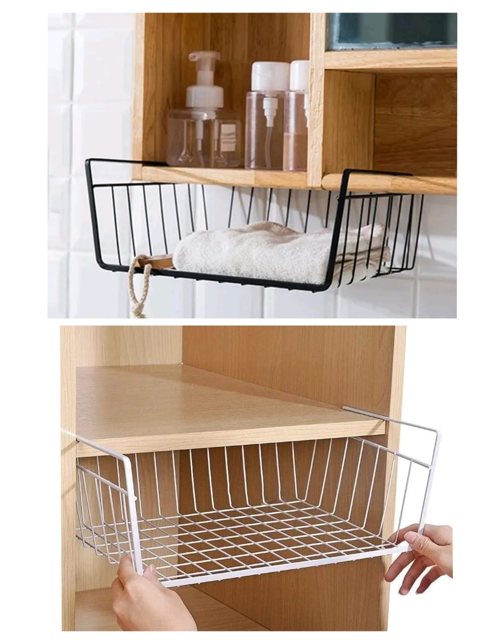 Undershelf/counter organizer