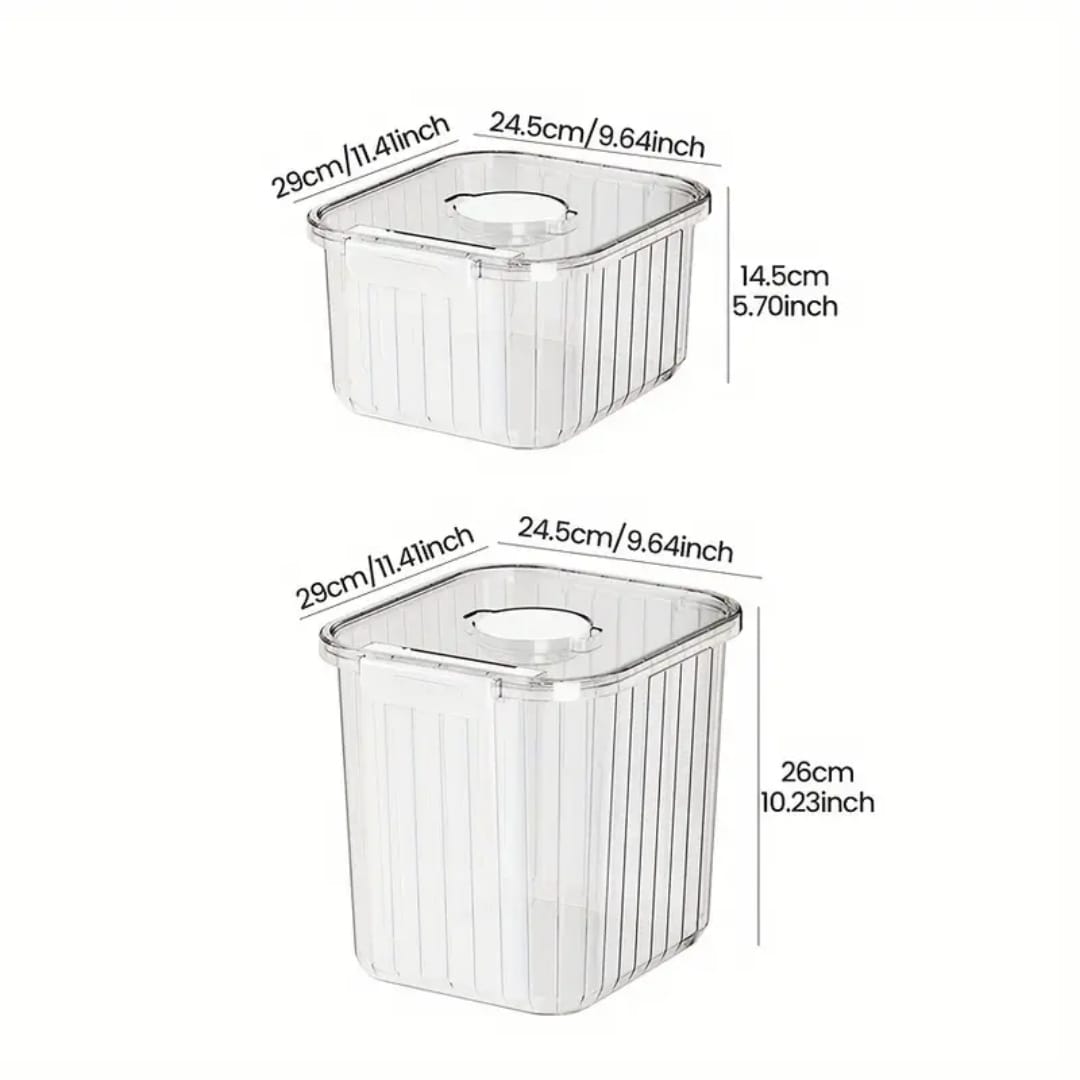 Acrylic Big size cereal container