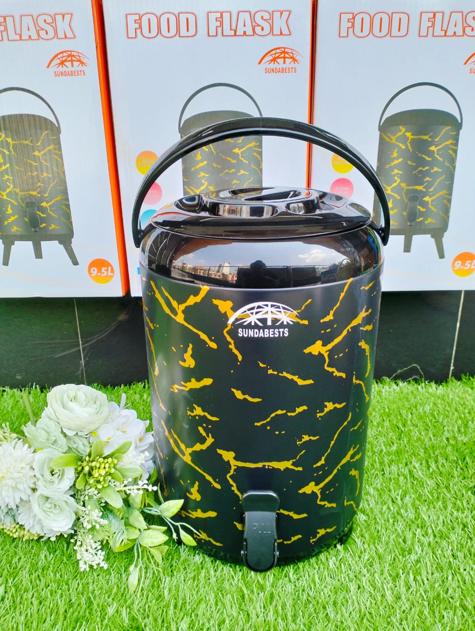 9.5ltr marble tea urn