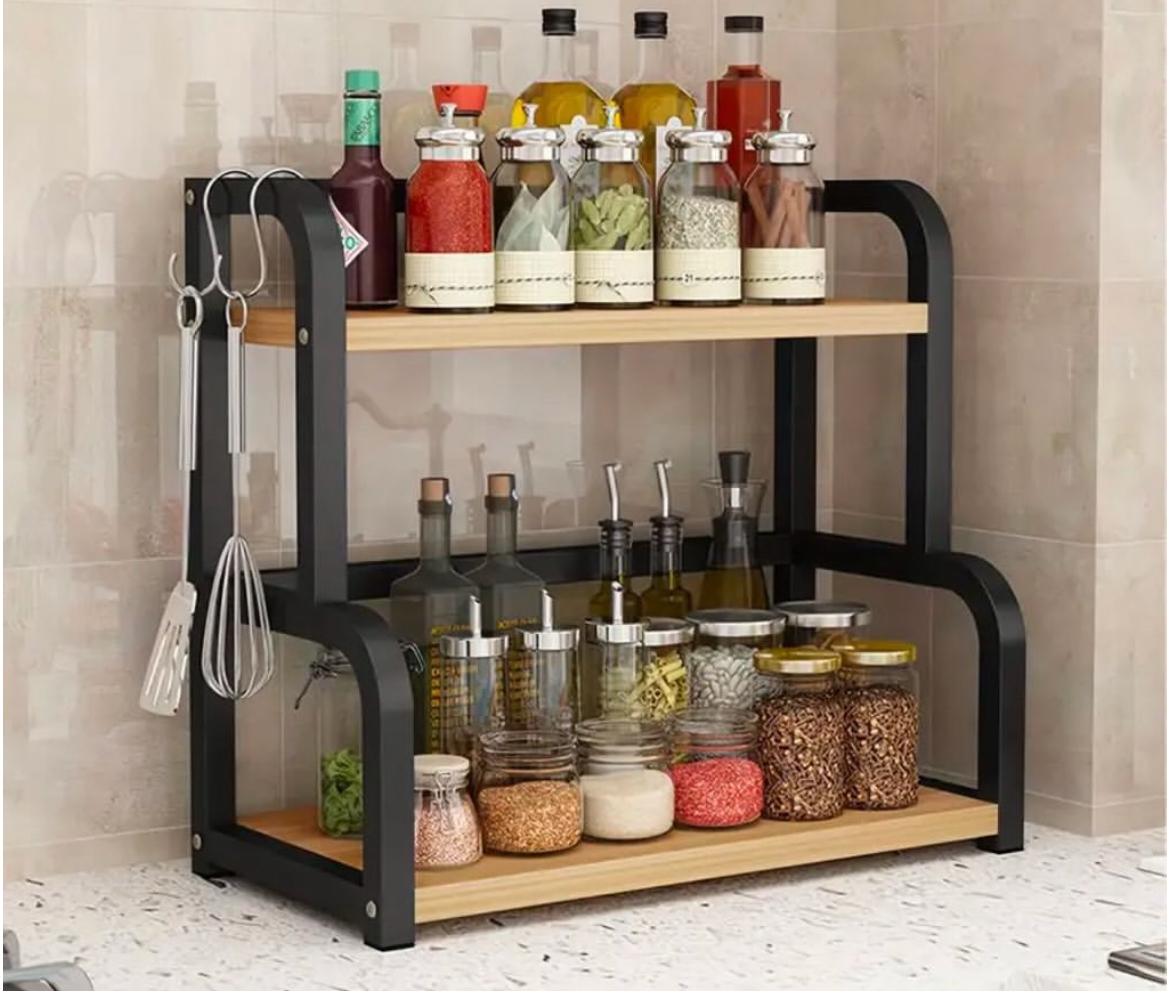 Multi-layer storage/spice rack