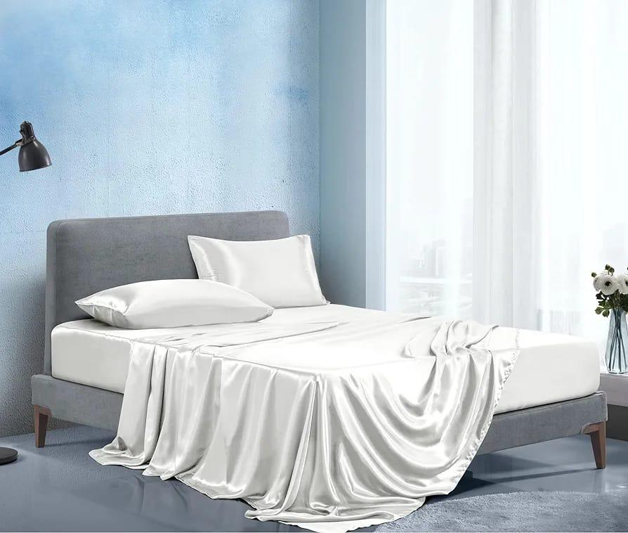 King size-Luxury Silky soft Mulberry Fitted Bedsheet