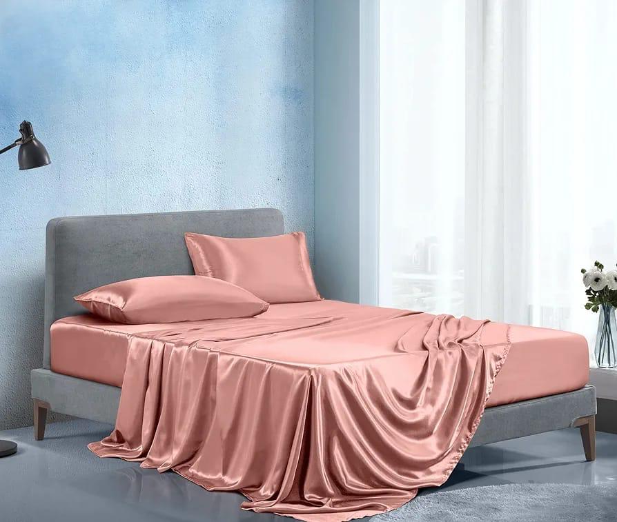 King size-Luxury Silky soft Mulberry Fitted Bedsheet