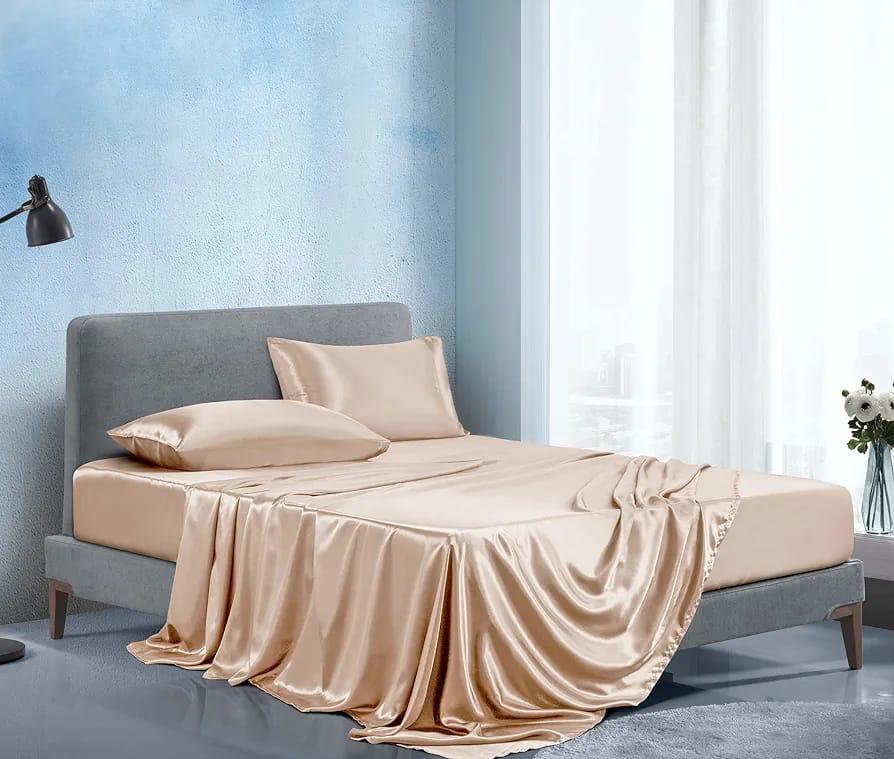 King size-Luxury Silky soft Mulberry Fitted Bedsheet