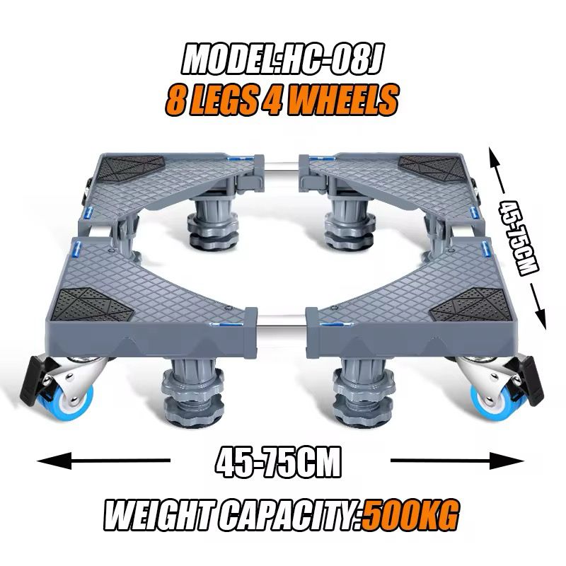 HEAVY DUTY Adjustable Fridge/ Washing Machine base