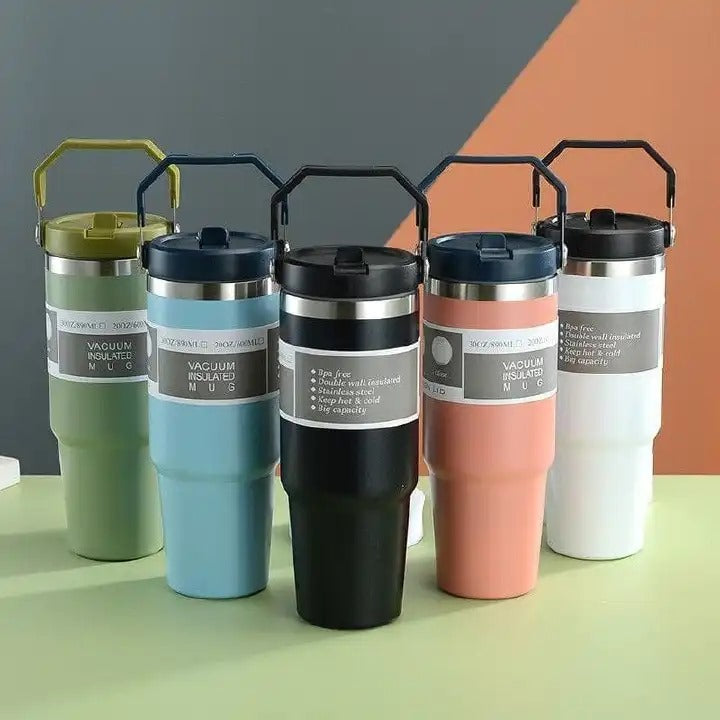 Thermocup with handle
