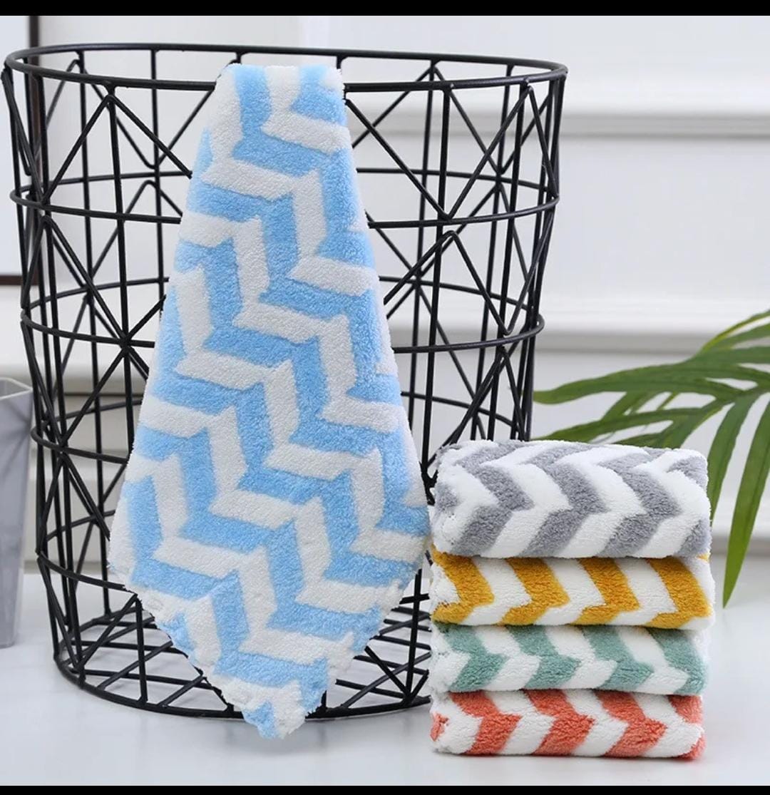 Microfiber kitchen towels -- 5pcs set