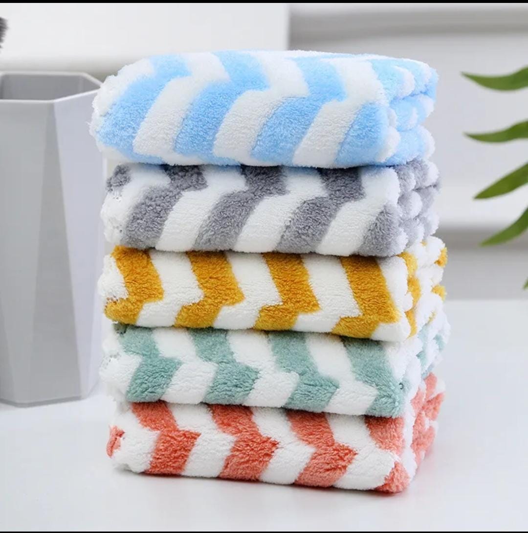 Microfiber kitchen towels -- 5pcs set