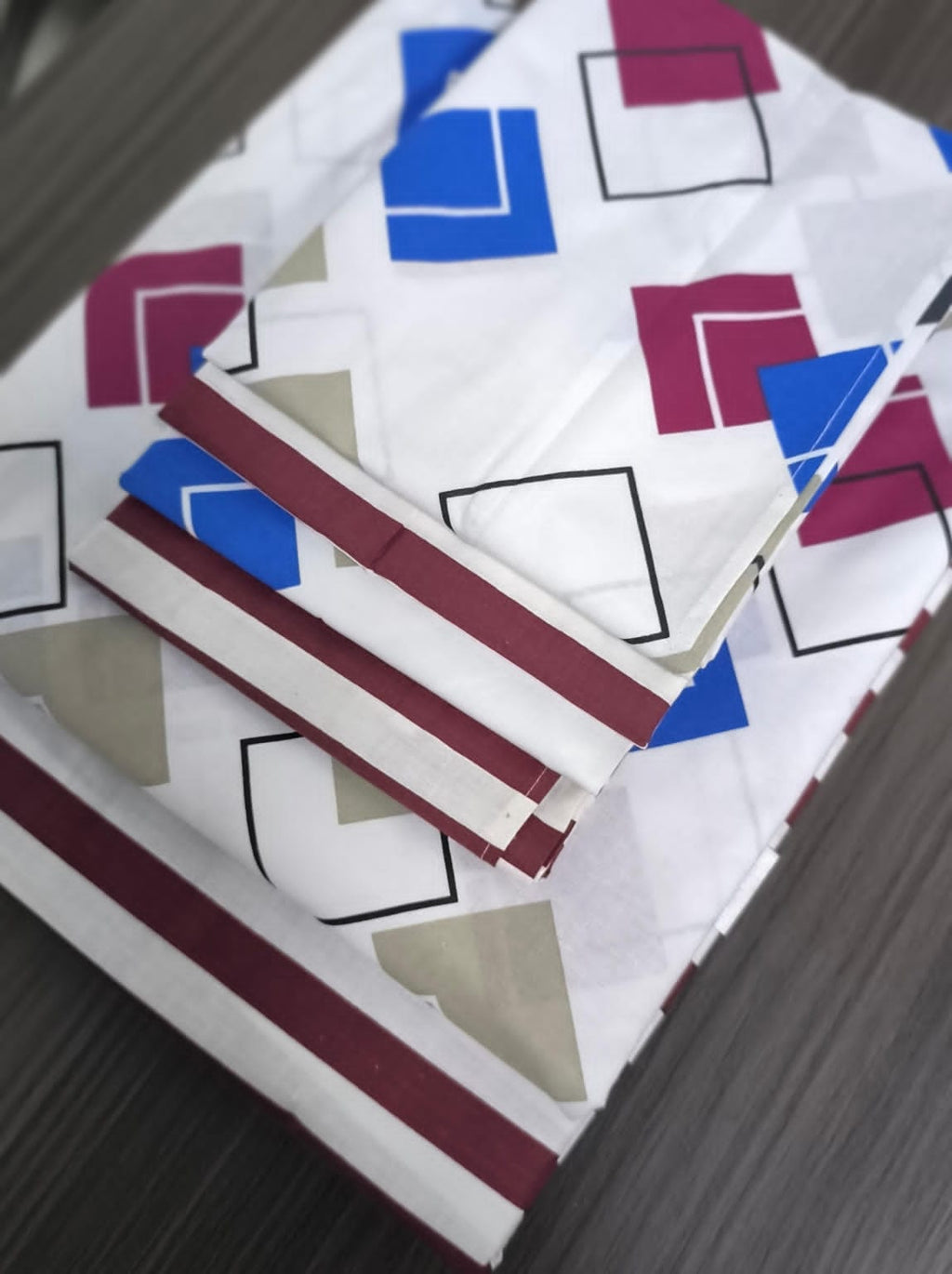 6pc Flat  Bedsheet (7by8)