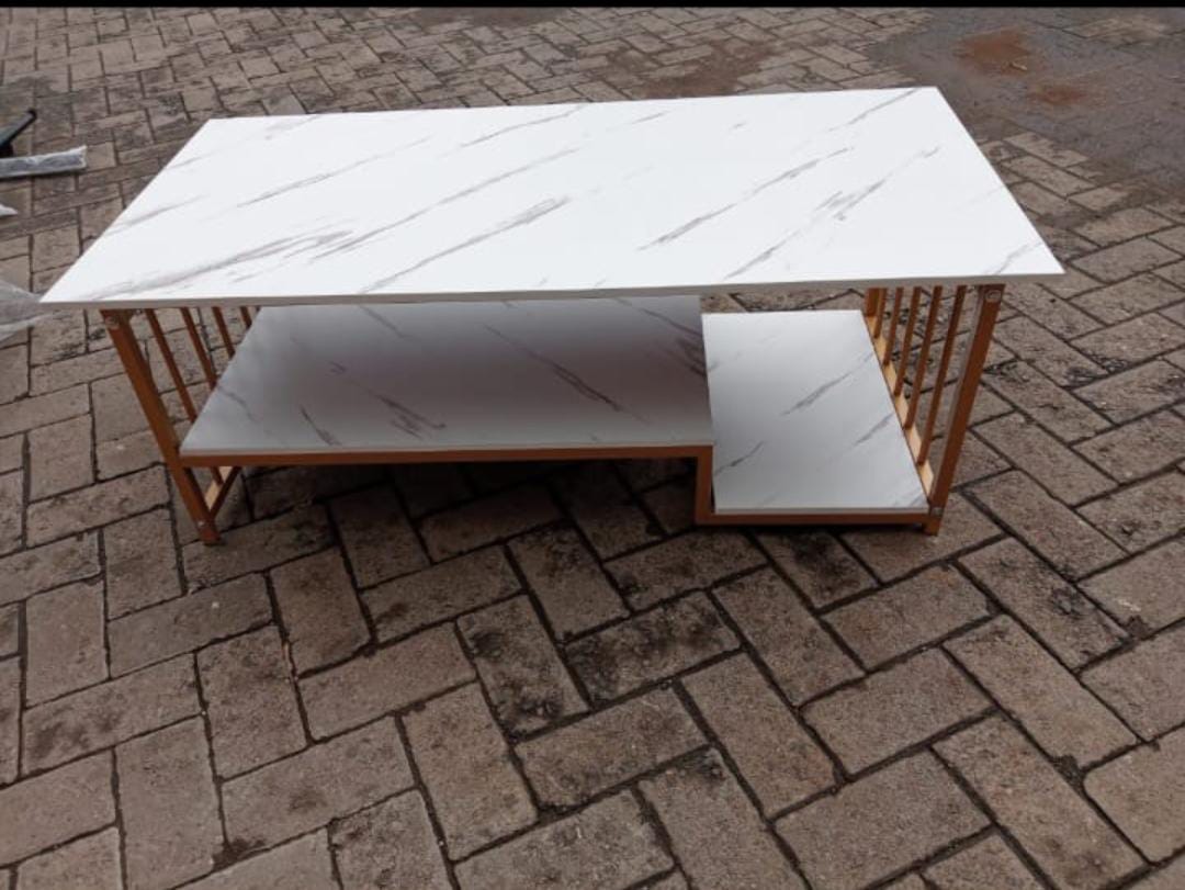 White marble coffee table