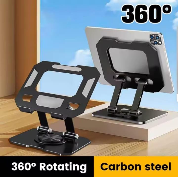 360° Rotatable Tablet Stand Adjustable Foldable Desktop Stand