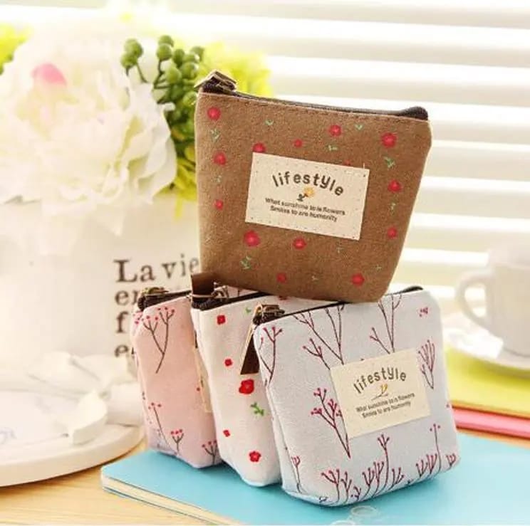 Small Floral Coin Purse