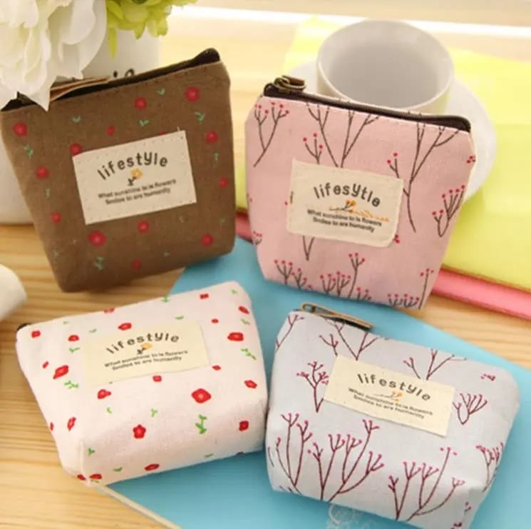 Small Floral Coin Purse