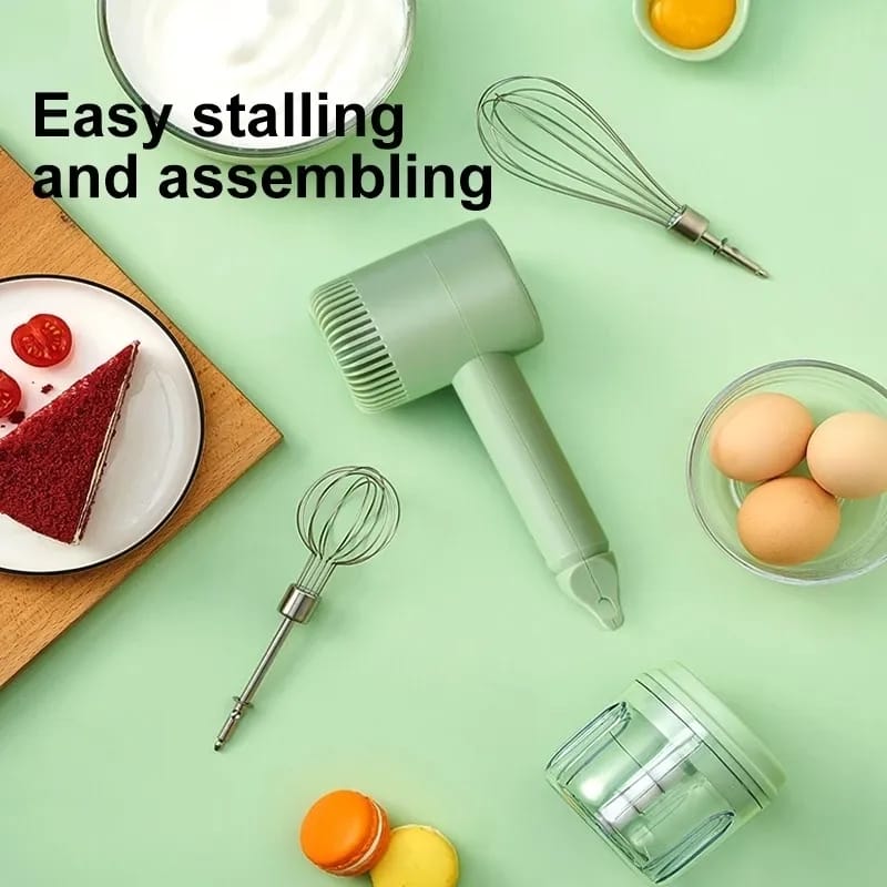 Wireless Food Mixer 3 Speed