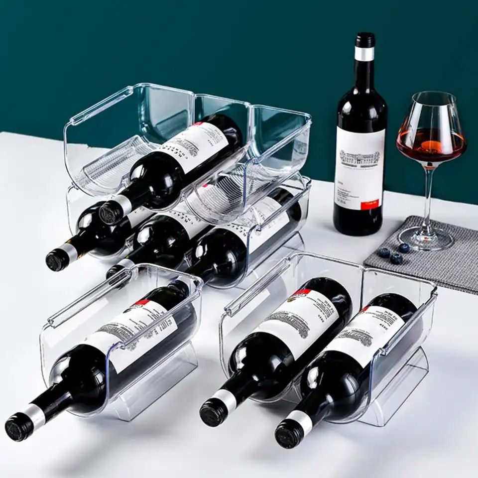 3 in 1 Wine Rack Stackable Wine Holder