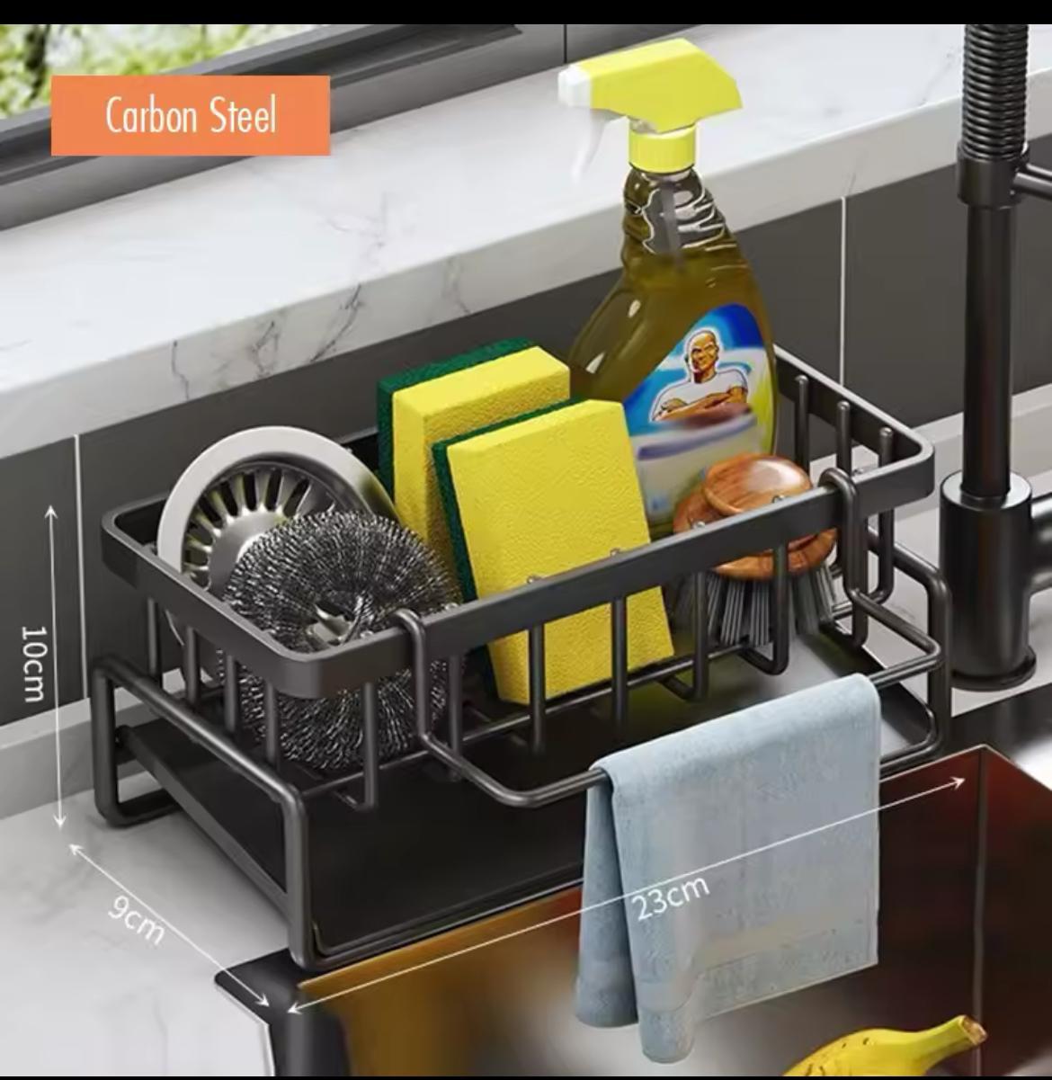 Sink Caddy Multifunctional Sink Sponge Detergent storage Rack