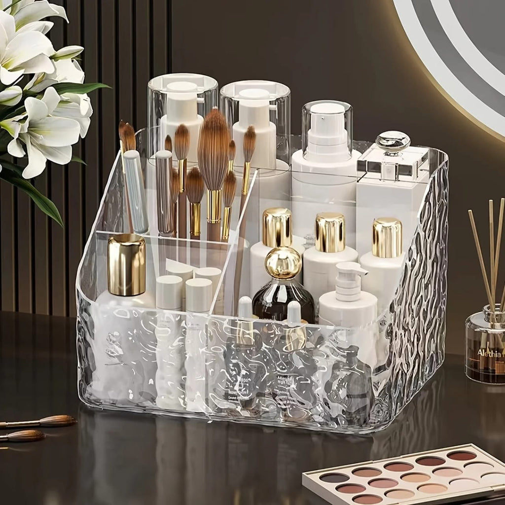 5 grid remote/cosmetic organizer