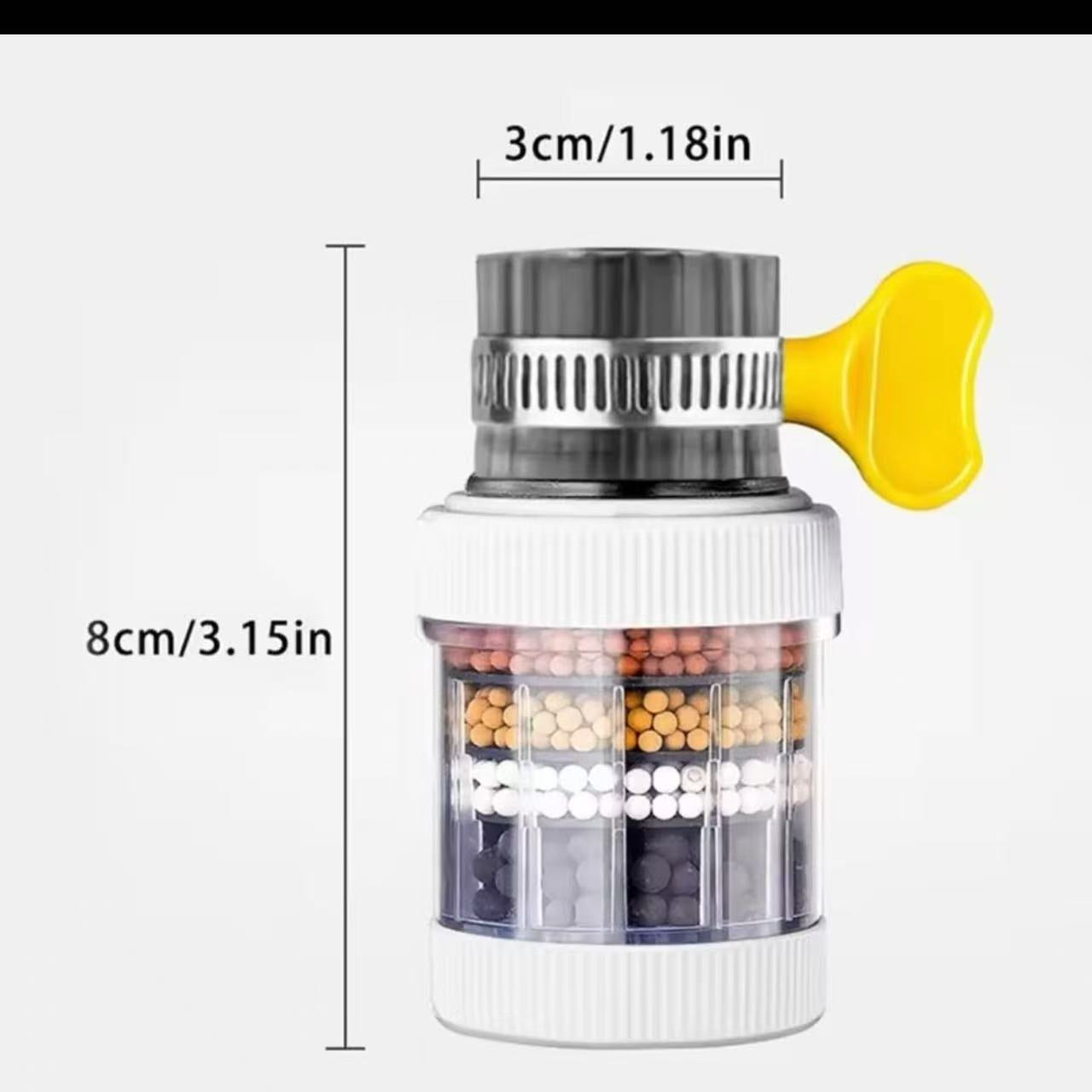 4-Layer Water Filter Tap Faucet Purifier
