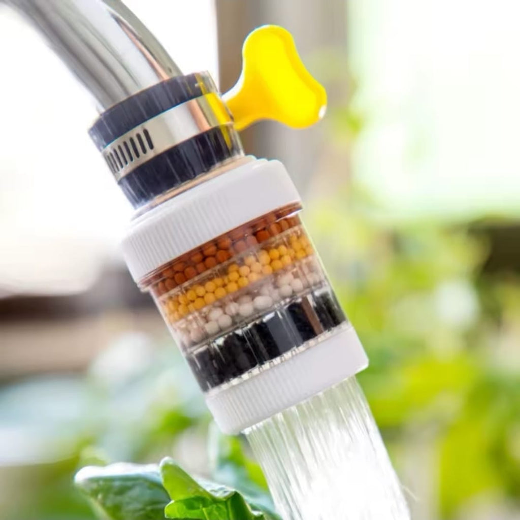 4-Layer Water Filter Tap Faucet Purifier
