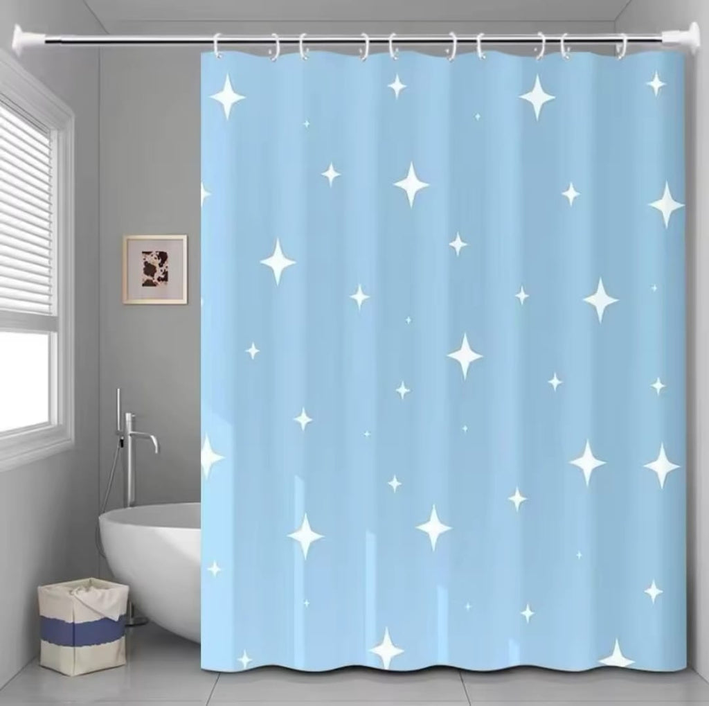 Bathroom shower curtain
