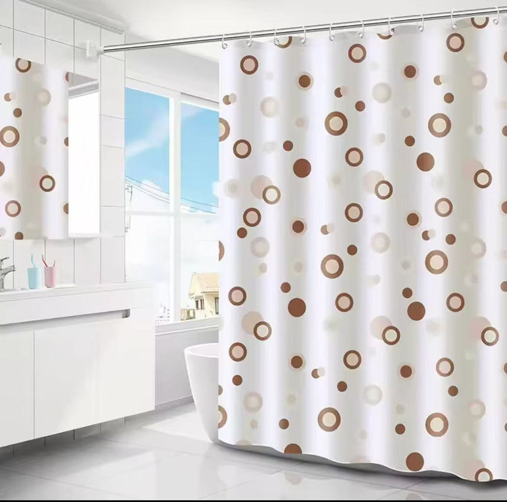 Bathroom shower curtain