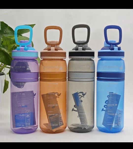 Plastic water bottle