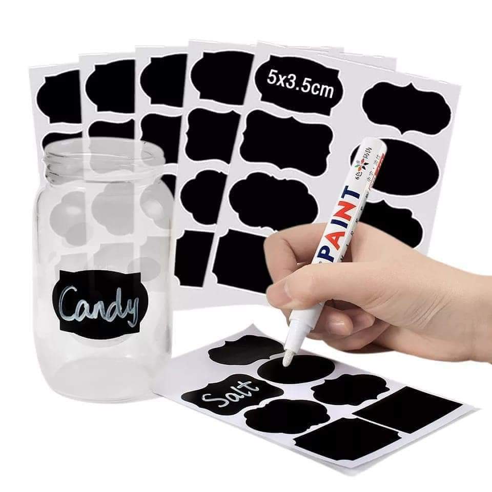 24pcs label + 1 pen
