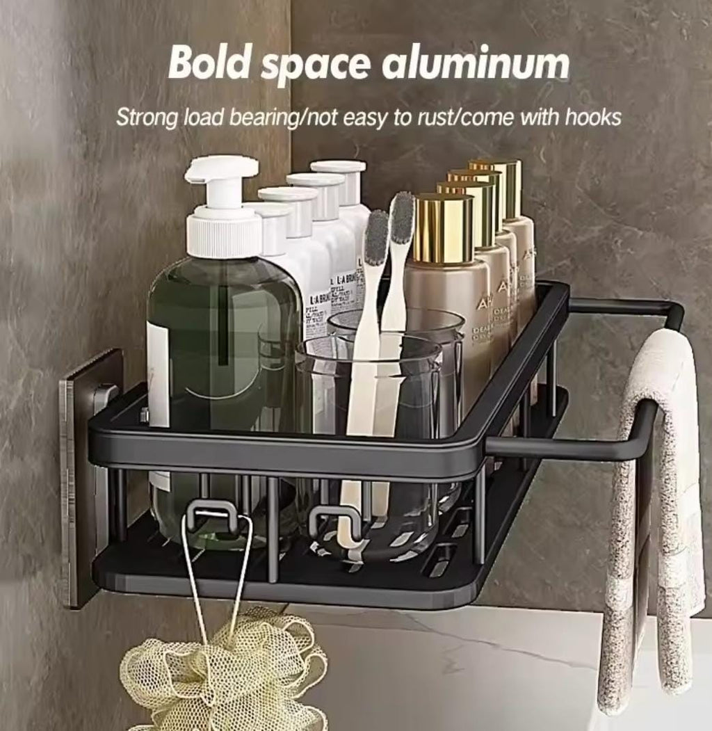 Metallic bathroom/sink  caddy