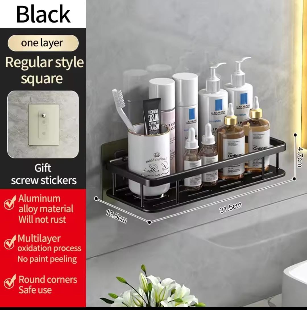 Metallic bathroom/sink  caddy