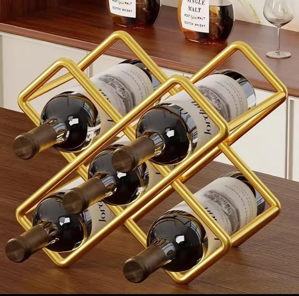 Carbon metal wine holder&nbsp;