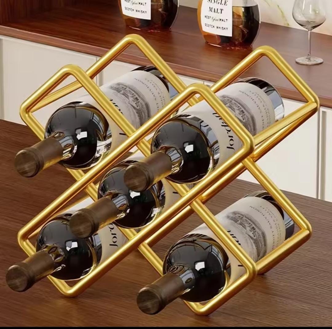 Carbon metal wine holder&nbsp;