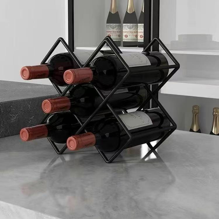 Carbon metal wine holder&nbsp;