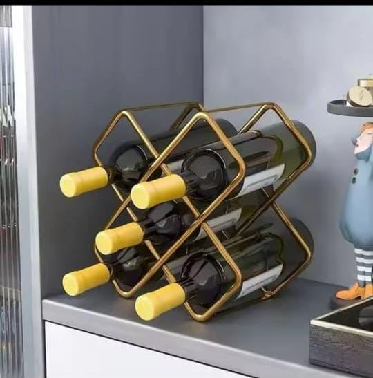 Carbon metal wine holder&nbsp;